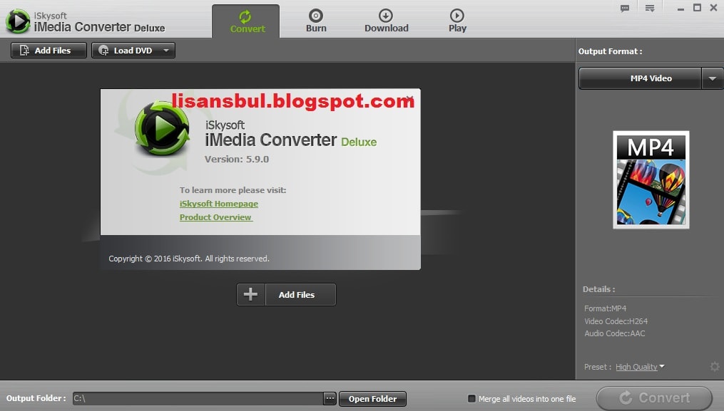 AMS iMedia Converter 2.0.0 download